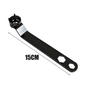 Dizoey 2Pcs Hardness Tool For Four-claw Angle Grinder Wrench Thickened Plate Angle Grinder Hand Adjustment Wrench Accessorie Removal Spanner