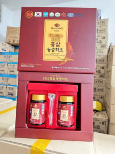 [Date mới] Cao Hồng Sâm Đông Trùng Hạ Thảo 365 Hàn Quốc Hộp 2 lọ x 240g