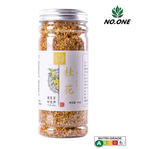 Flavorful 40g 飘香桂花茶 Hot Sale Guangxi Guilin Super Osmanthus Flower Tea Canned Dried Flower