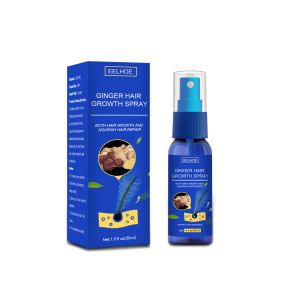 Eelhoe Serum Dạng Xịt Mọc Tóc Gừng Sản Phẩm Chống Rụng Tóc Dung Dịch Germinal Phục Hồi Tóc Khô Xoăn Hư Tổn Ngăn Ngừa Hói Đầu Tăng Trưởng Nhanh (30Ml)