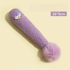 Catnip Plush Toy Pet Stuffed Toy Chewing Toy Self-Happy Cat Toys Cat Kitten Pillow Mainan Kucing
