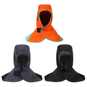 Bảo vệ hàn điện CAPE Hood flameproof bụi phát ra tia lửa kháng vừa vặn phù hợp thấm hút ẩm lót công nghiệp sử dụng