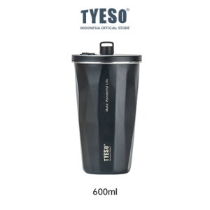Tyeso TS-8848 Tumbler Minum 600ml Polos Vacuum Insulated Stainless Steel