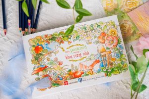 Tiệm postcard trong khu rừng nhỏ - Sách tô màu sáng tạo thư giãn phong cách Nhật Bản - Đinh Tị