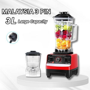 2.5L Heavy Duty Blender 4500w High Power Juicer Food Processor Single And Double Cup Multi-Fungsi Blender Durable Fast Juicer Ice Breaker Juicer