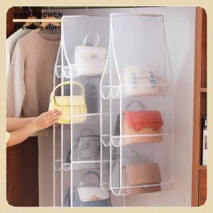 [COD] Bag Storage Hanging Bag Hanging Double Side Transparent Six Layer Storage Bag Bedroom Closet Storage Bag Dust Bag
