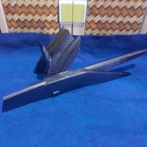 cover tutup rantai spakbor kolong bawah yamaha jupiter mx king karbon