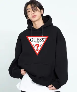 Guess hoodie mens best sale