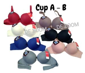 Bh Bra Sorex Maximizer Bra 3/4 Cup Push Up Busa Tebal Kait 2 Cup A-B 9811
