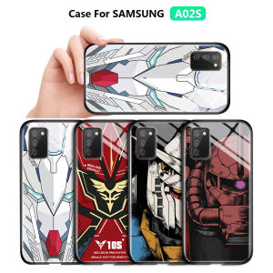 Hontinga Casing Case For Samsung Galaxy Note 9 Case Cartoon Anime Cool Mobile Suits Gundam Back Panel Phone Case For Boys Cases Tempered Glass Back Cover Casing Hard Case For Girls
