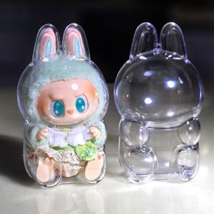 Cartoon Cute Labubu The Monsters Box Mystery Action Figure Toys Cardiac Macarone Kawai Figure Model Bag Fans Surprise Gift 1:1 Replica Goods