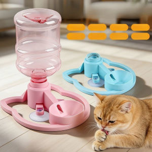Cat Water Fountain Pet Drinking Bowl Automatic Non-Electric For Cats Core Keyword Auto Flowing/No Filter Needed/Easy Use/Perfect For Cat Owners/Quiet And Convenient