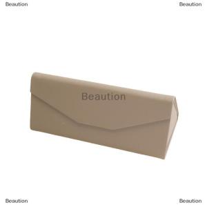 [COD] Beaution 1 Piece Triangle Glasses Box Waterproof Portable Black Folding Sun Glasses Box Eyeglasses DIY Accessories Eyeglasses Case
