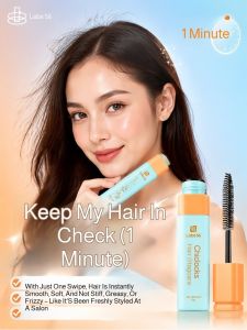 🔥 Hair Wax / Styling Cream / Hair Finishing Stick / Styling Gel / Taming Flyaways / Repair Damaged Hair / Smooth Styling Solution / Portable / Non-greasy / Easy Absorption  1 Min Tame Frizz LABS56
