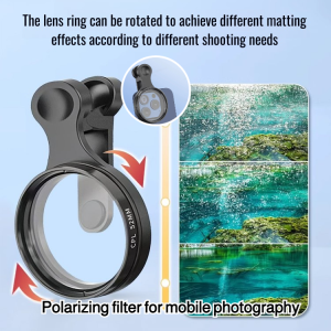 Polarized Mirror Eliminates Reflective HD Filter