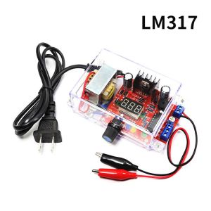 LM317 Adjustable voltage regulator Power Supply DIY Kit LM317 AC 220V to DC 1.25-12V Stabilized Power Supply Kit