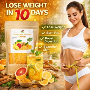 Lemon Ginger Shot Blood Orange – Slimming Detox & Immunity Booster Drink