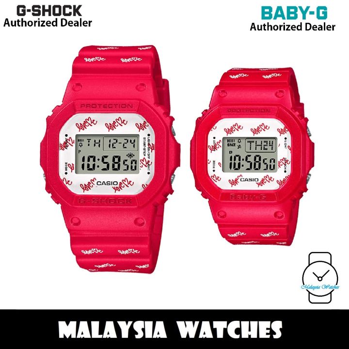 G Shock Baby G Merah OFFICIAL WARRANTY) Casio G-Shock Baby-G LOV