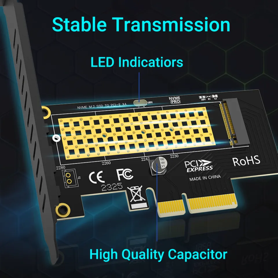 HOT Adapter Card Pcie Ssd JEYI NVME SSD To PCIe Adapter