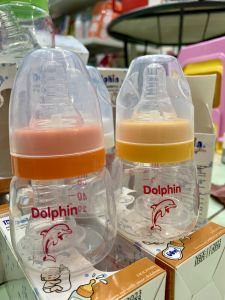 Bình sữa Dolphin 60ml  bình sữa cho bé sơ sinh 60ml nhựa PP an toàn dùng cho trẻ Chính Hãng Dolphin