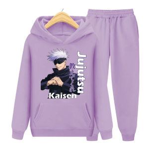 YMF - Setelan Sweater Hoodie Jujutsu Satoru | Anak-Remaja ( SET Hoodie - Gojo Satoru )®