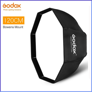 PENGIRIMAN CEPAT Godox Softbox Reflector Umbrella Octagonal 120cm SB BW 120 / payung studio foto putih lighting / payung softbox reflektor lighting studio octagon
