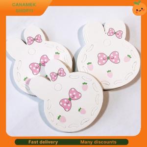 ❣️❣️❣️ 50Pcs Cute Bow Rabbit Hairpin Paper Jam Hair Clip Display Cards Hair Clips Jewelry Display Card Paper Card Bow Display Cards Cardboard Packing Paper For Hair Accessories Display