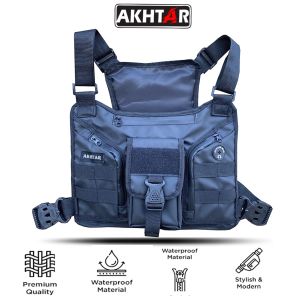 Akhtar Tas Dada Waterproof Chestbag Tas Pria Anti Air Terbaru Murah