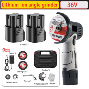 Mini Angle Grinder Hand Grinder Polishing Machine Cutting Portable Polisher Cordless Angle Grinder Power Tools