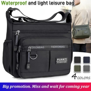 Waterproof shoulder bag upgrade lightweight fashionable backpack