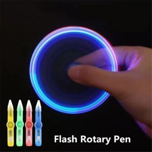 Bút Gel Đèn Flash LED Xoay Cực Ngầu Có Đèn Bút Quay Chơi Game 0.5Mm Thời Trang Cho Học Sinh Bút Bi Quà Tặng Vui Nhộn Cho Trẻ Em