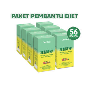 [56 Pouch] Coolvita Minuman Fiber Detox dengan Enzim Pendamping Diet Pelangsing Badan Rasa Ekstrak Buah dan Sayuran