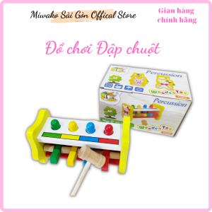 Đồ chơi đập chuột bằng gỗ loại 1