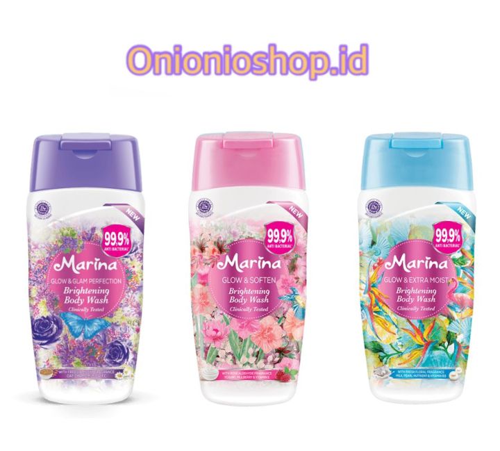 MARINA Brightening Body Wash Botol 95ml