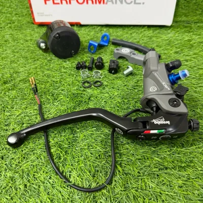 MASTER PUMP SET BRAKE PUMP & CLUTCH LEVER RCS19 CORSA CORTA RH LH SIAP BOTOL UNIVERSAL HIGH QUALITY