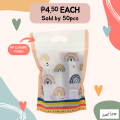 (50 PCS) PP1005 Rainbow Boho Hot Loot Bag Chips Bag Chipsbag Zip Candy Party Giveaway Souvenir. 