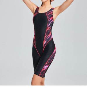 33Women  Swimsuit Knee Comition Leg Suit Girls Sport Swim Suits Training Professional Racing Suit Racing Suit Surfing Swimsuit For Women