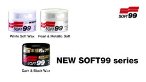 SOFT99 WHITE SOFT WAX PASTA 350G ORIGINAL JAPAN
