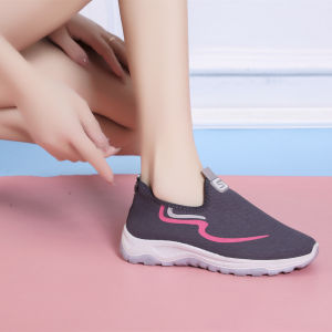 Korean rubber fashion casual shoes boutique womens shoes sports shoes