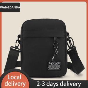 [COD] WANGDANDA Ship within 24 hours Mens Small Bag Shoulder Bag Trendy Diagonal Backpack Chest Bag Lightweight Boy Mini Casual Bag Mobile Phone Waist Pack