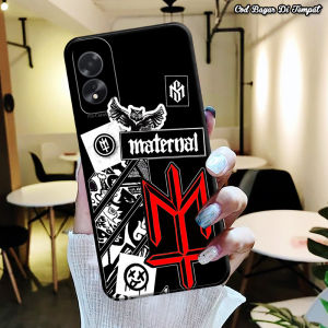 Softcase Casing OPPO A18 / A38 Silikon PRO CAMERA TERBARU Fashion MATERNAL Series Softcase Premium Gelombang - Cassing Hp - Murah Meriah - Bisa Untuk Pria dan Wanita Hotinga Happy case Anasuy Lasi Case  - Bisa COD