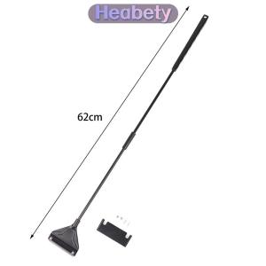Heabety  Dụng cụ làm sạch bể cá dụng cụ loại bỏ tảo bằng cát phẳng dụng cụ loại bỏ tảo thủy tinh kép dụng cụ làm sạch hộ gia đình Phụ kiện hồ cá