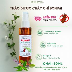 BONIMI - Ủ Chấy. Dầu Gội Hết Chấy Chí BONIMI. Dùng 1 Lần Hết Chấy Chí. Dầu Gội Chí.