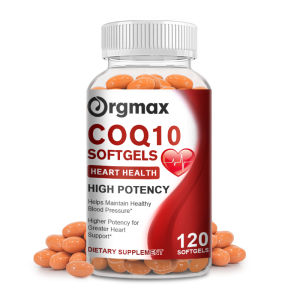 Orgmax CoQ10 viên nang Coenzyme Q10 200mg hỗ trợ tim & mạch máu sức khỏe và di động sản xuất năng lượng gan Cai Nghiện