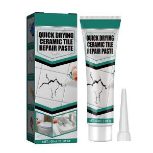 Tile & Marble Repair Paste Waterproof Bathroom Tub Floor Ceramic Crack Adhesive Universal Ceramic Crack Repair Tool