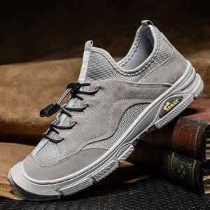 Sepatu Pria terbaru Sepatu Ringan Outdoor k22 Terbang Bernapas Olahraga Sepatu Kasual original