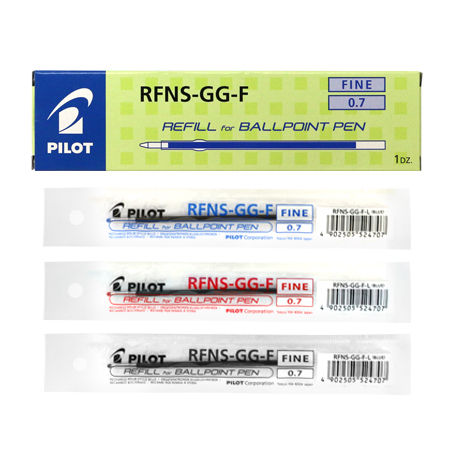 Pilot, Ricarica Penna a Sfera RFNS-GG, Punta ultra sottile, Blu
