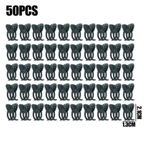 50/100 Plant Clamp 5-Claw Plant Clips Orchid Flowers Support Clamp Climbing Vine Stem Clasp Tied Bundle Branch Garden Tools