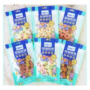 HCM* Bánh quy 3 vị siêu ngon (snack bánh thưởng) cho chó mèo - vị bò vị gà vị sữa
