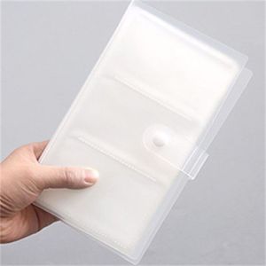 JIJES Business Card Kpop Card Picture Frame School Supplies Card Stock Name Card ID Card Holder Picture Storage Case Card Book Ticket Collection Book